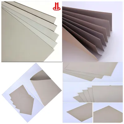 Karton dupleks ploča siva leđa bijela leđa 300 gsm 1100gsm 1150gr