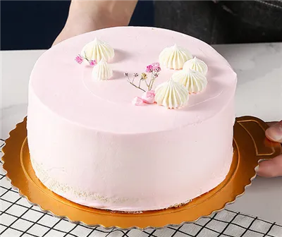 FSC 4/6/8/10/12-inča četvrtasti pladanj za torte, papirnati podložak za torte, donji pladanj kutije za rođendansku tortu Fbb papir od bjelokosti za hranu