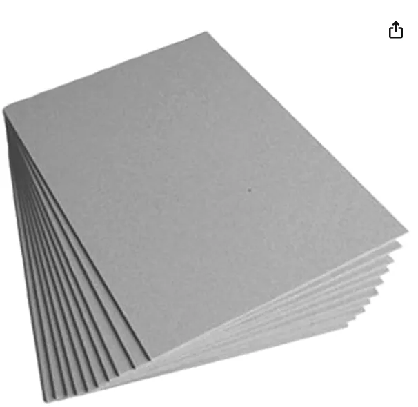 WORISON A4 veličine sive ploče kartonska ploča od papira od 2 mm debljina od 10 pcs